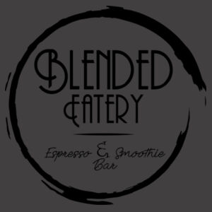 Blended Eatery Black Logo - Womens Faded Tee Design