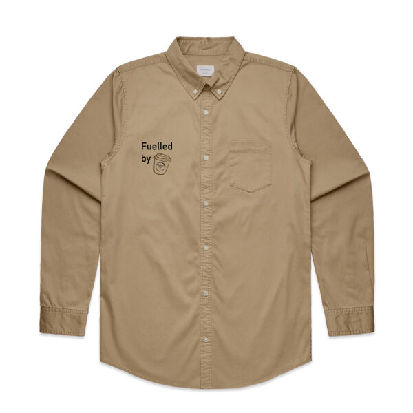 Fuelled by Blended Eatery - Men's Denim Wash Shirt Thumbnail